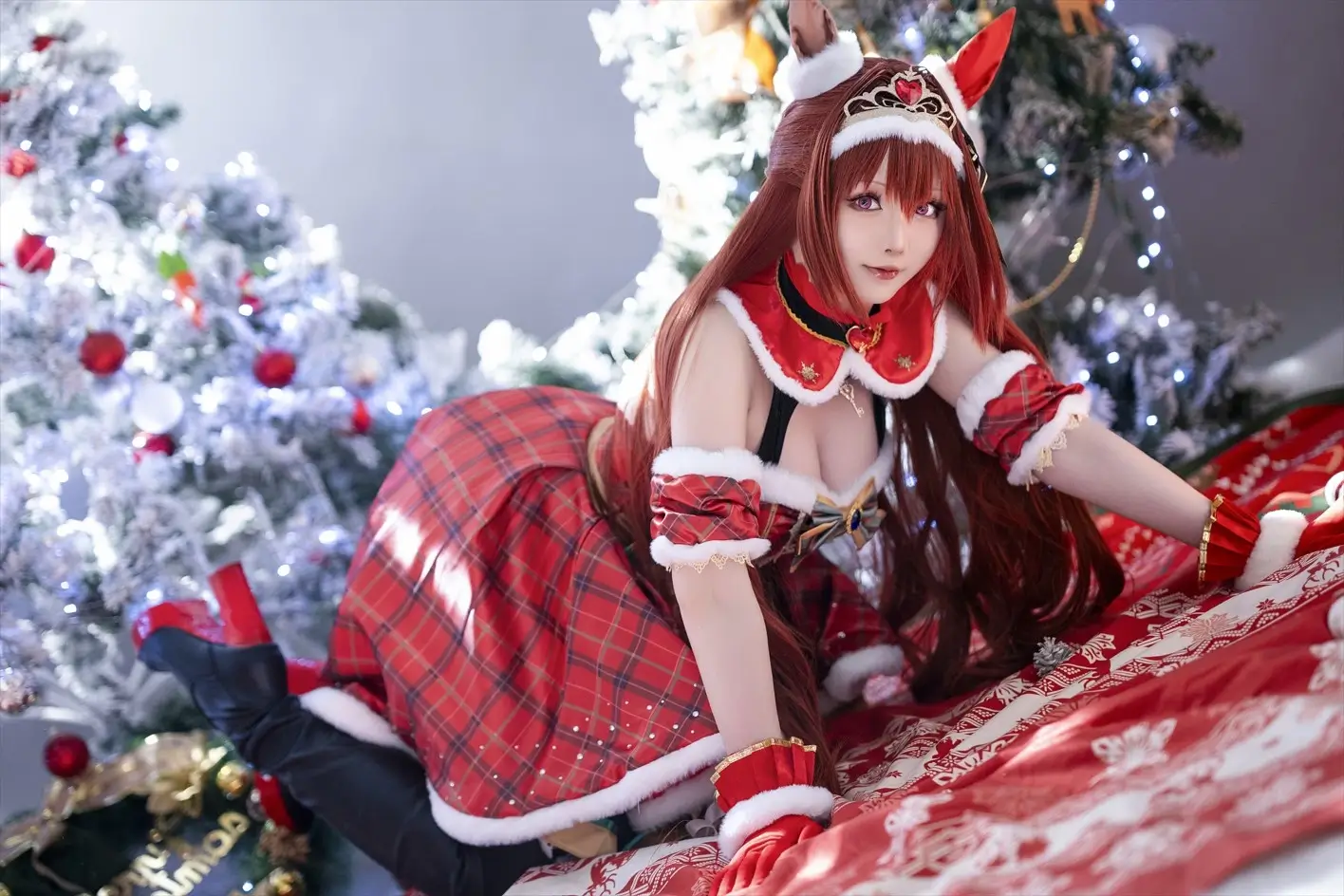 星之迟迟 – 2023年12月计划A 赛马娘 大和赤骥 圣诞衣装