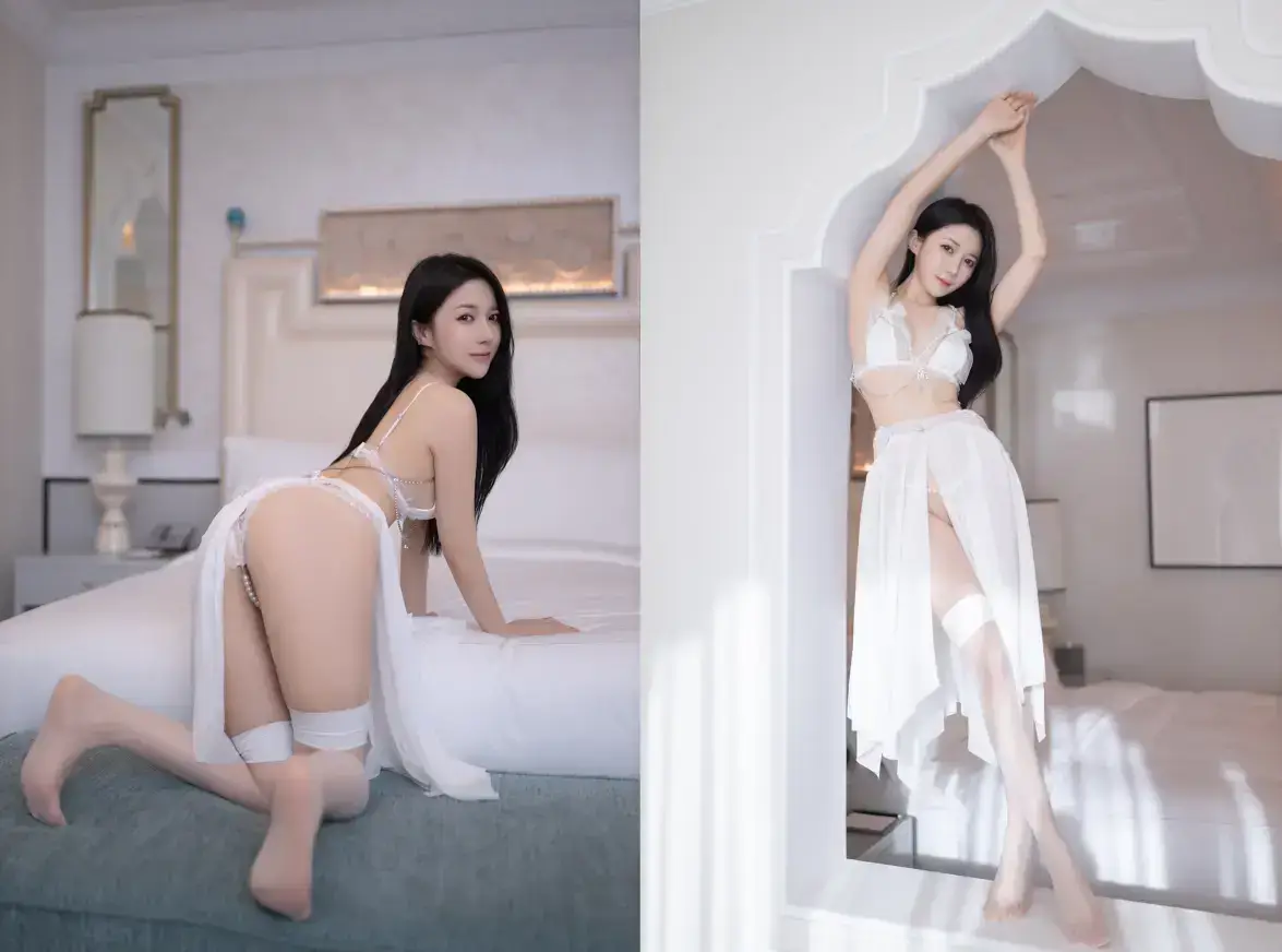 鱼子酱Fish - 《白色珍珠》写真