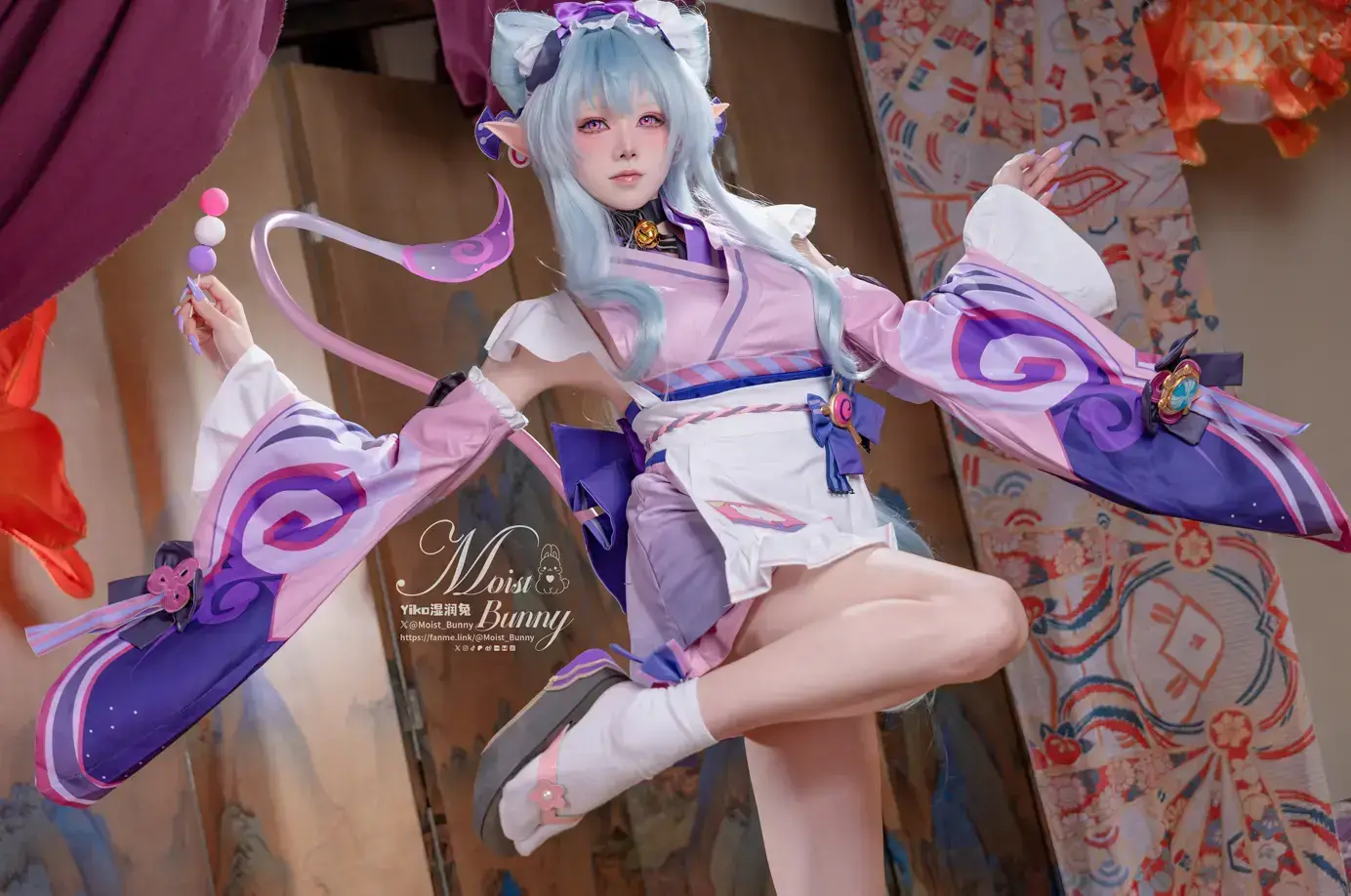 咬一口兔娘(Yiko湿润兔) - 5月作品『浮枕朝颜-梦见月瑞希』