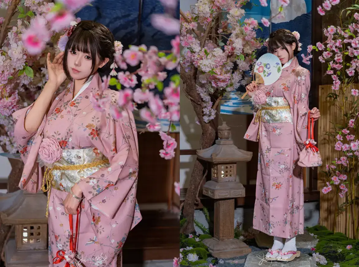 黏黏团子兔（咬一口兔娘）- Yiko湿润兔 温泉の女将