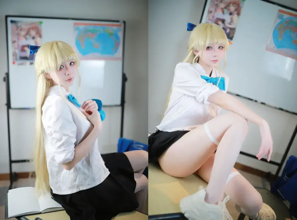 上杉绘黎落 – 蔚蓝档案 飞鸟马时校服