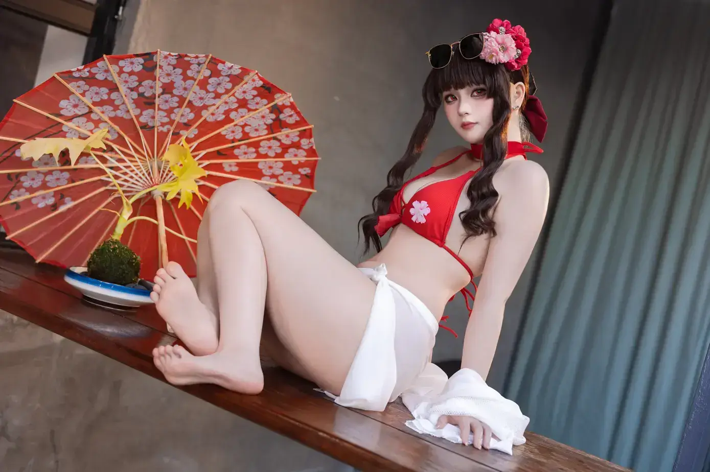 屿鱼 - 樱花泳装