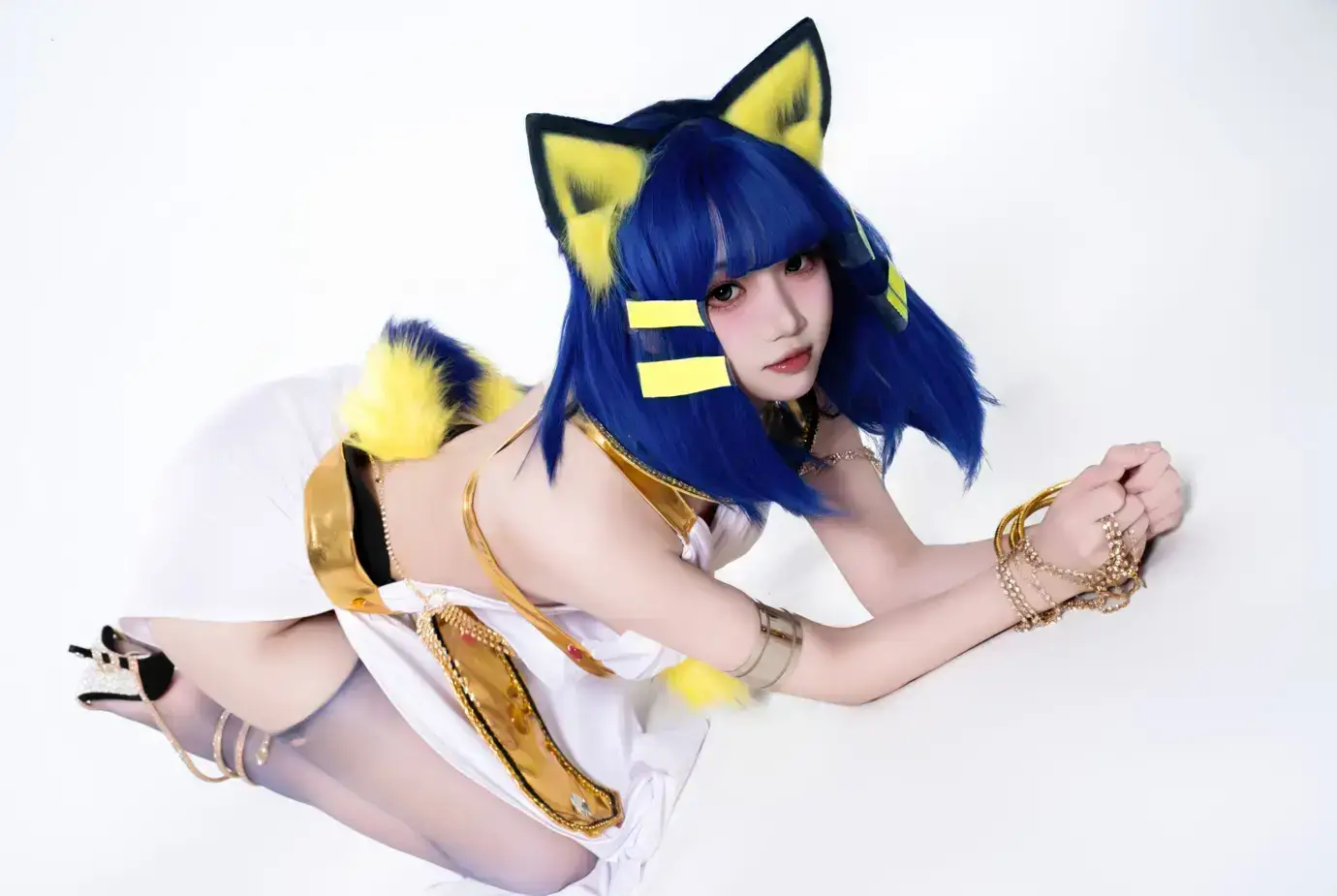 柒柒_Lust77 – 白·埃及猫