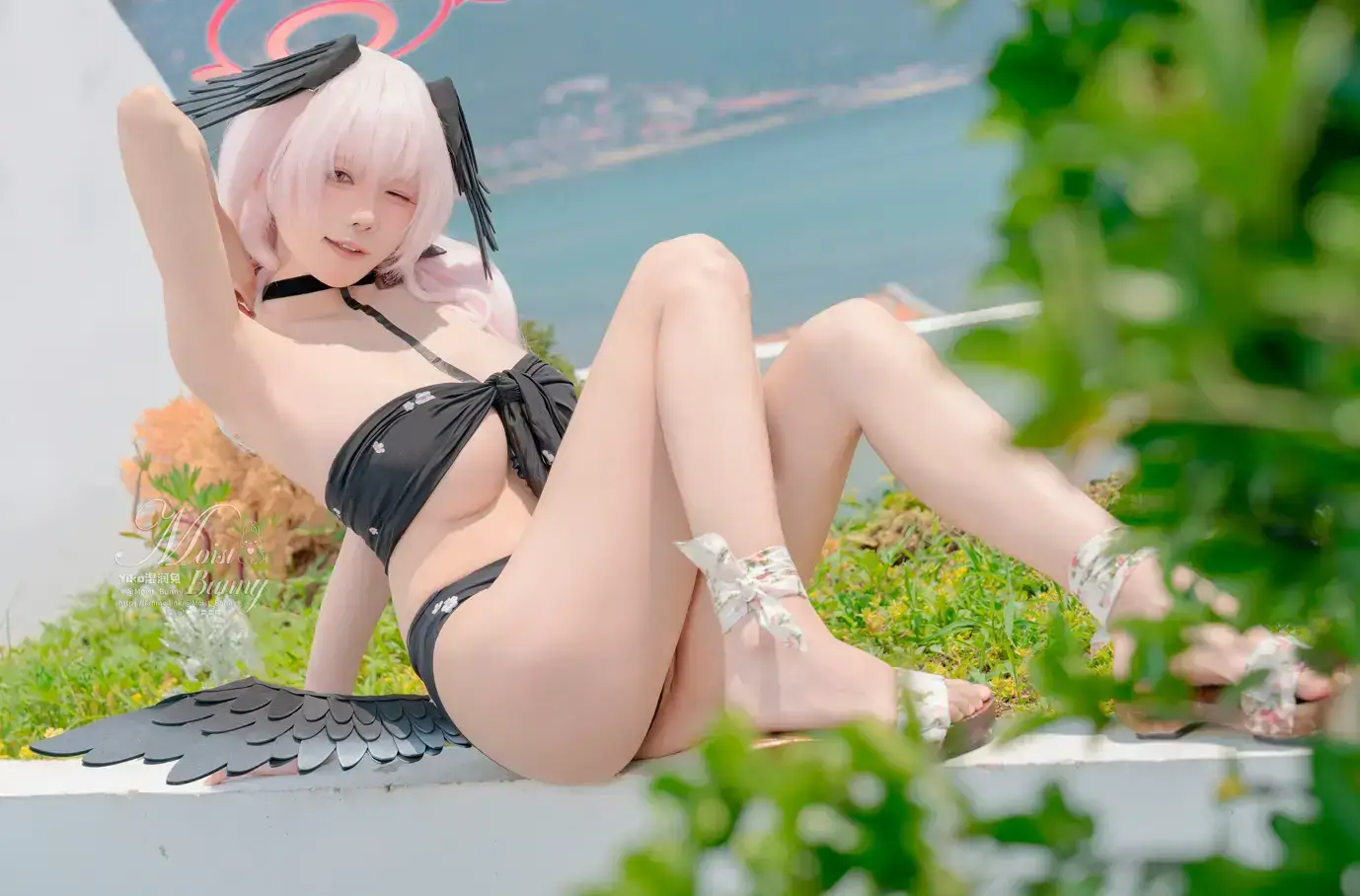 咬一口兔娘(Yiko湿润兔) – 2025年08月订阅 下江小春 泳装