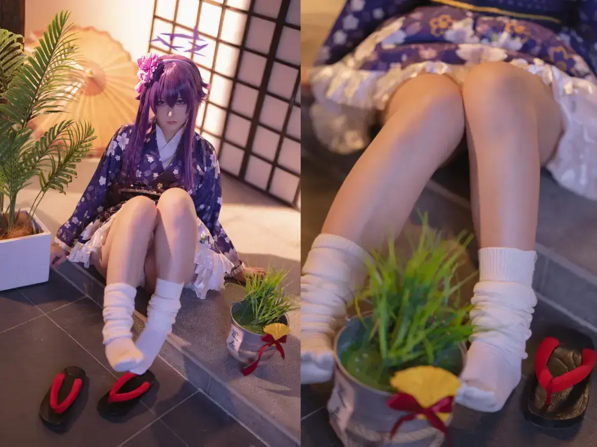 lunana – 蔚蓝档案 伊草遥香和服